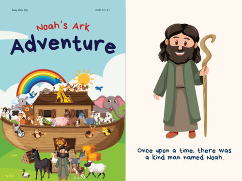 Noah's Ark Coloring Book - Daily Bible Life